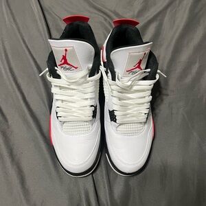Jordan four red cement